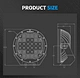 Led round light