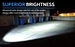 single row pod work light