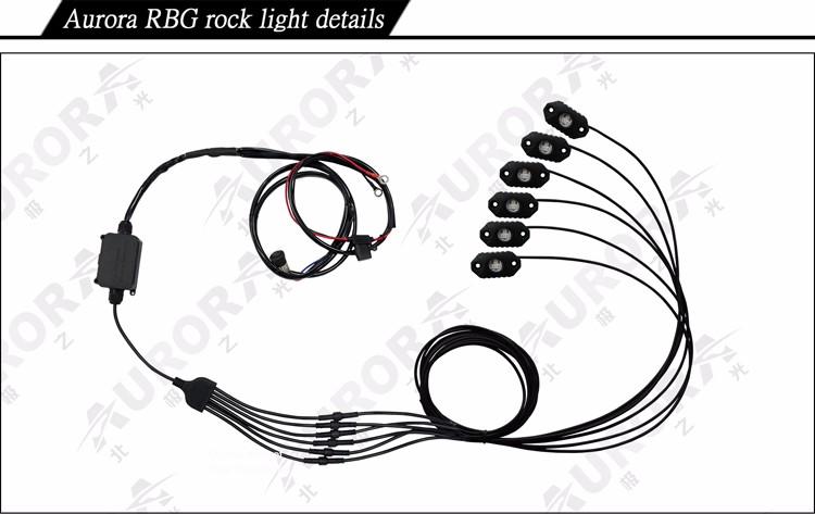 mini RGB rock light
