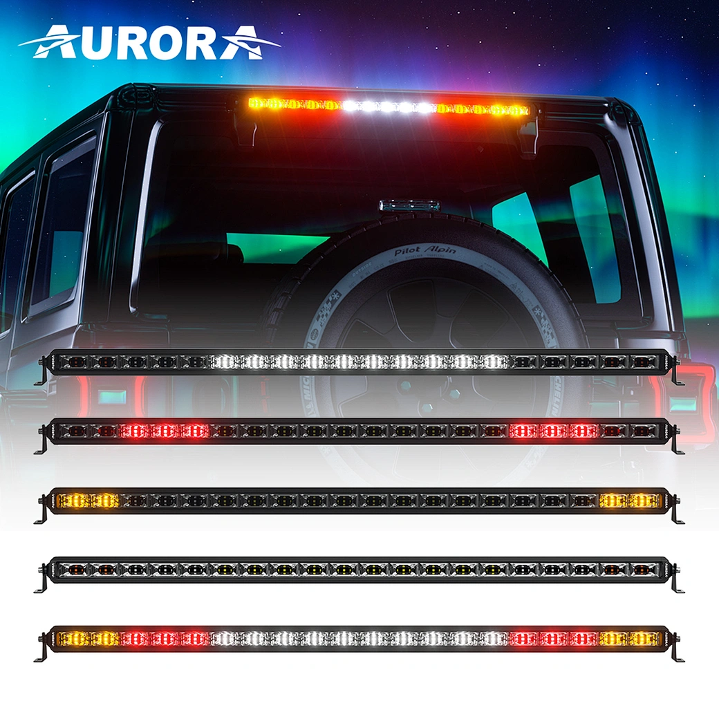 Aurora patented 30 inch Signal Warning car Light offroad Led Light Bar Emergency