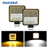 白色和黄色 LED 工作灯