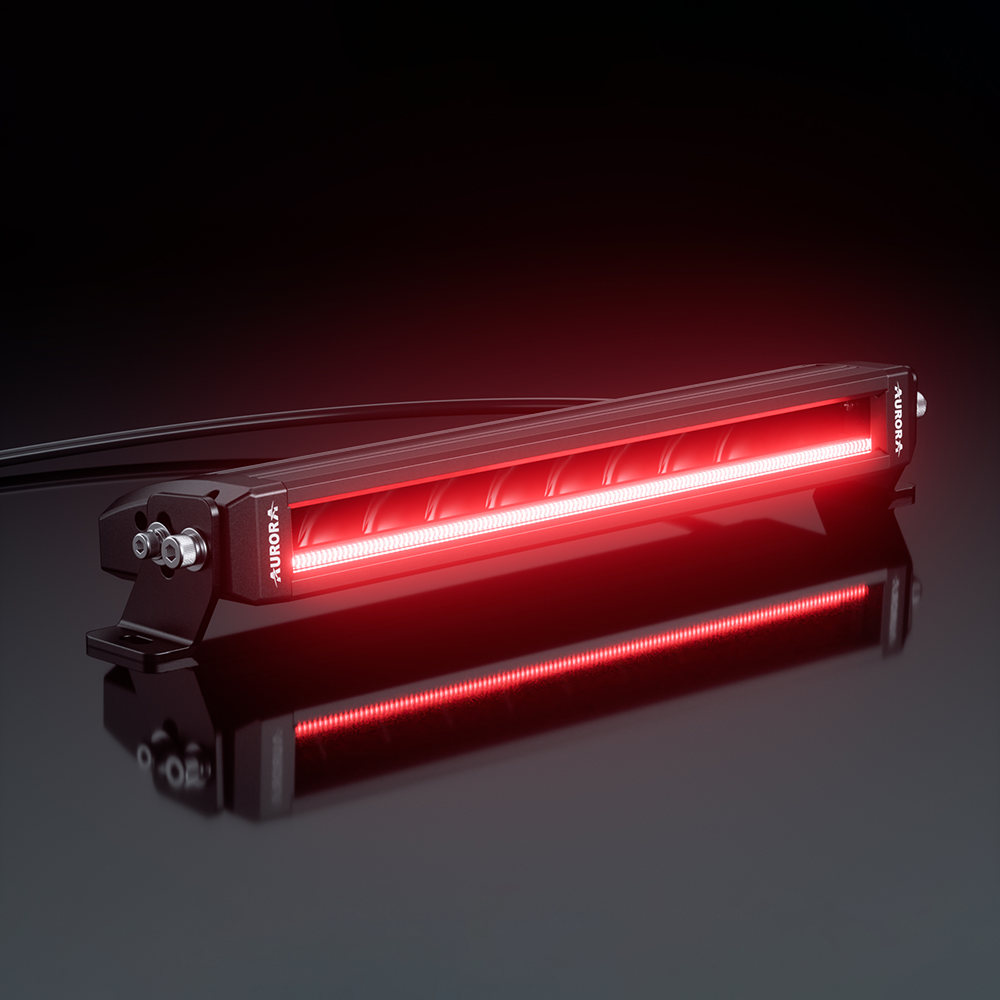 AURORA Screwless IP69K 10inch DRL RGB LED Light Bar