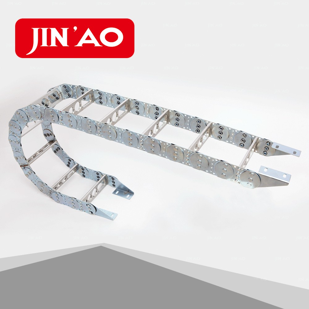 TLG Steel Series Fully Enclosed Type Cable Towing Carrier Chain