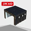 CNC machine linear guide rail accordion round bellow cover