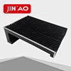 accordion flexible bellow cover for protective guideways