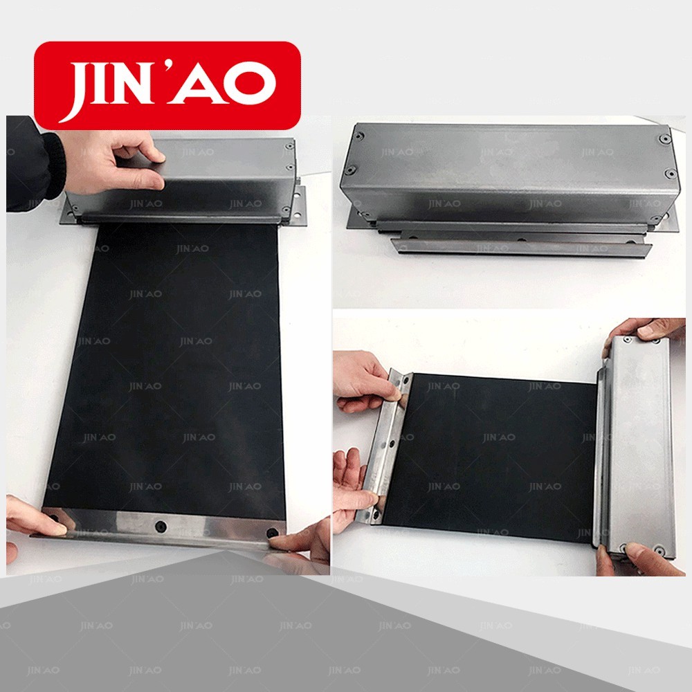 Custom Telescopic CNC Roll Up Bellows Cover