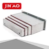Steel plate guide shield telescopic steel bellow cover