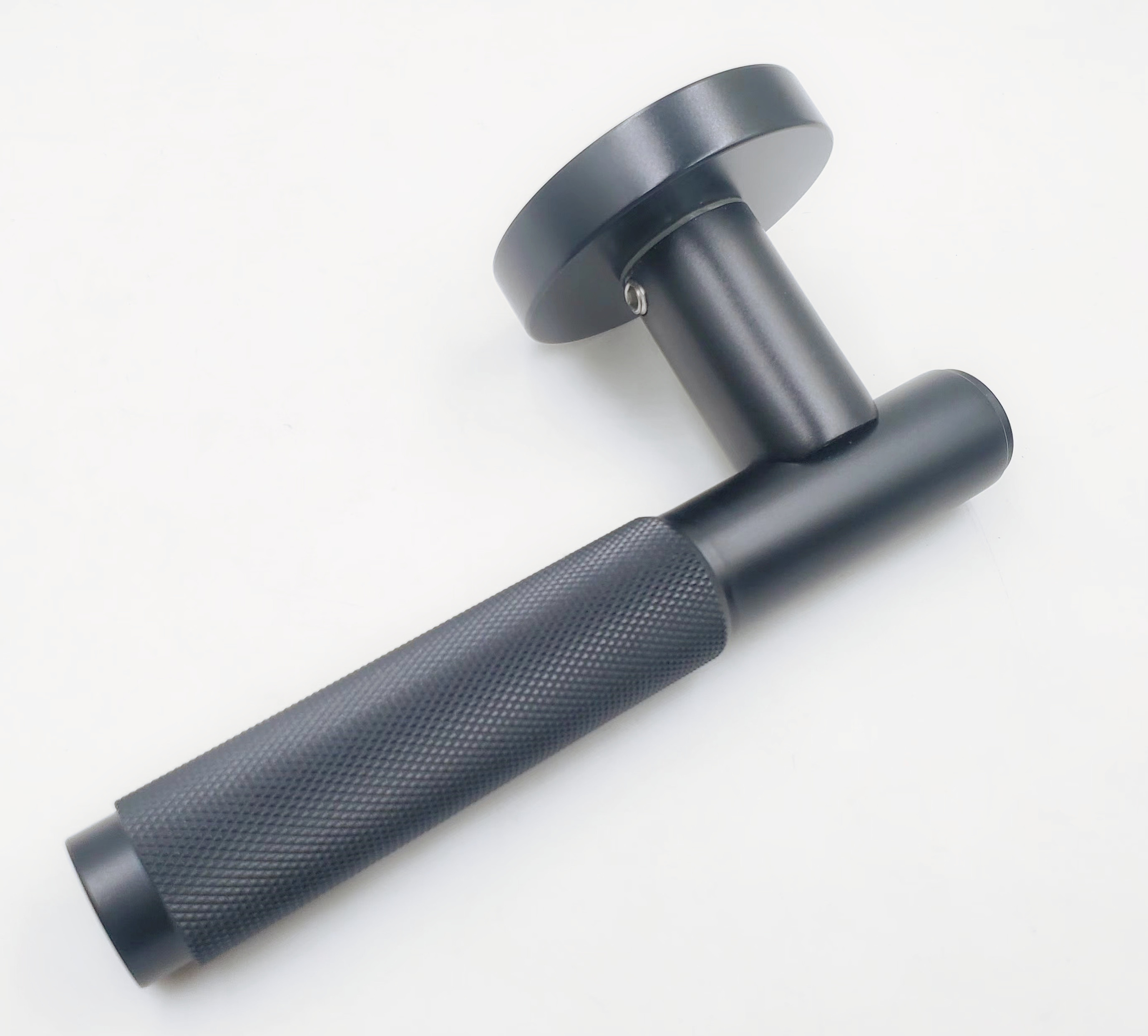 Popular Black  Knurled lever handle door locks