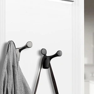 Ollie Design Hardware Zinc Alloy Decorative Wall Mounted Metal Door Hanger Clothes Coat Rack Wall Hooks
