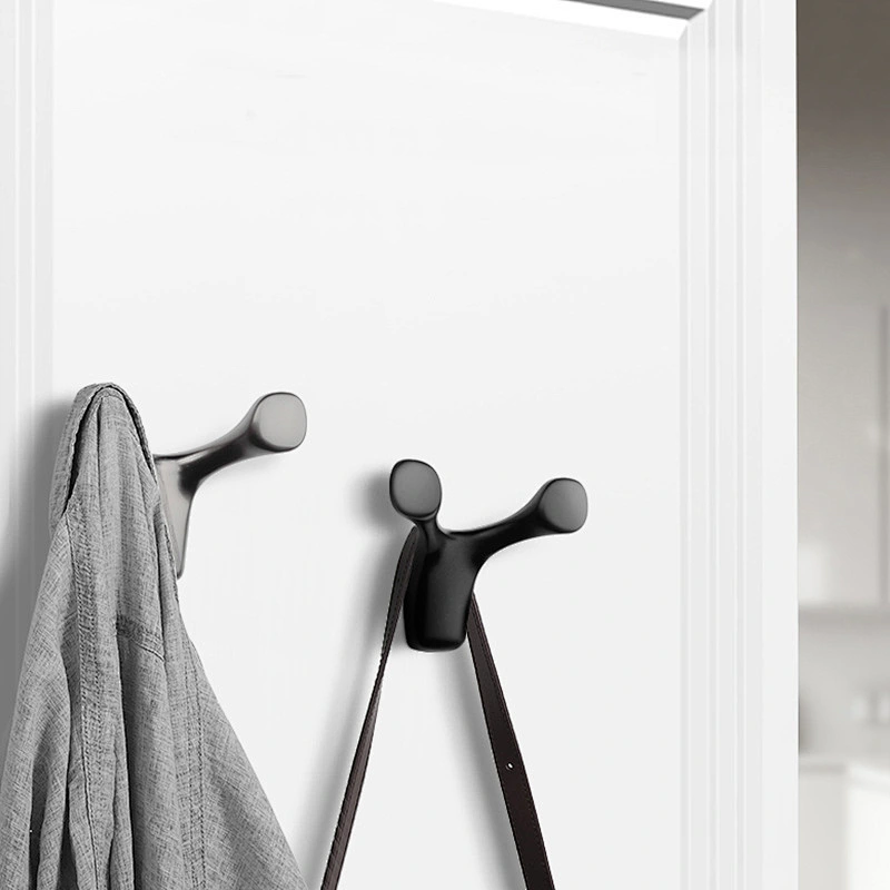 Ollie Design Hardware Zinc Alloy Decorative Wall Mounted Metal Door Hanger Clothes Coat Rack Wall Hooks