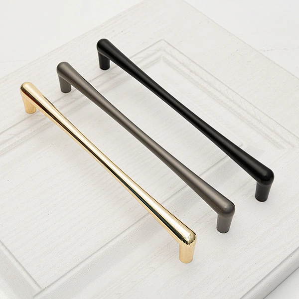 Top Rated black Zamak cabinet handle pulls with Knobs For  Interior door Kitchen Cabinet