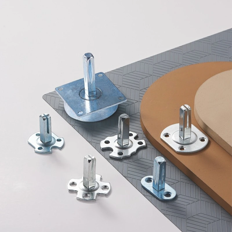 zinc alloy door handle accessory rosette for door locks showing stand