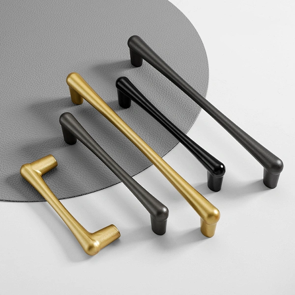 Top Rated black Zamak cabinet handle pulls with Knobs For  Interior door Kitchen Cabinet