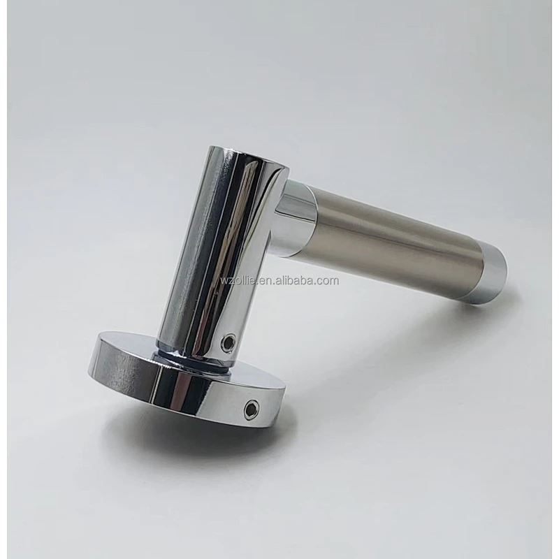 door hardware modern luxury handle on rosette interior lever wooden door handles