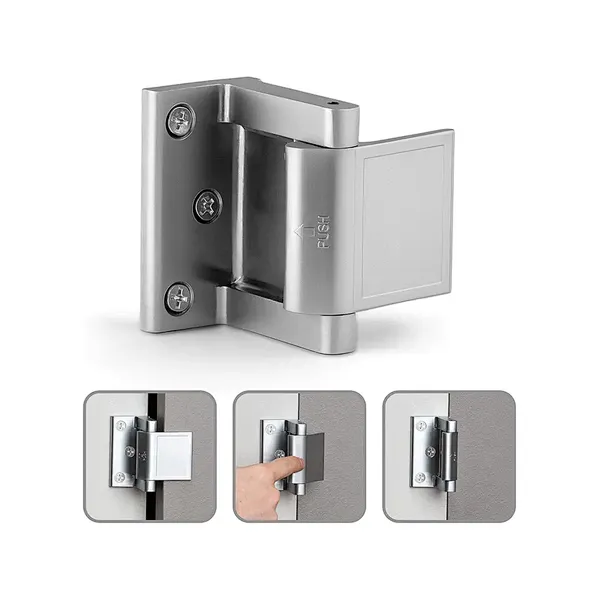 Anti-theft Zinc Alloy Extra Home Security Privacy Door Latch Lock Inner door Swinging Door Reinforcement Lock