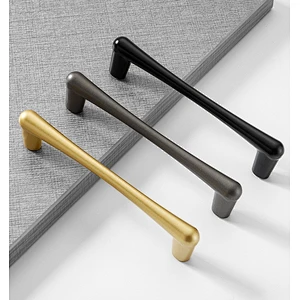 Top Rated black Zamak cabinet handle pulls with Knobs For  Interior door Kitchen Cabinet