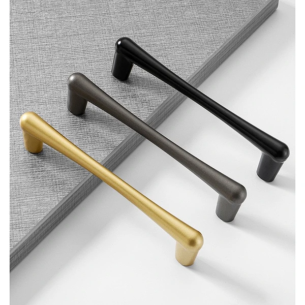 Top Rated black Zamak cabinet handle pulls with Knobs For  Interior door Kitchen Cabinet