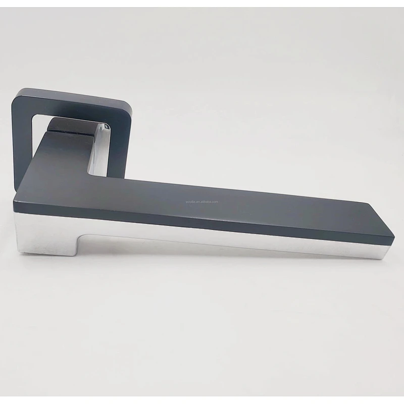 Indoor silent door lock Bedroom zinc alloy split lock Wooden door lock handle