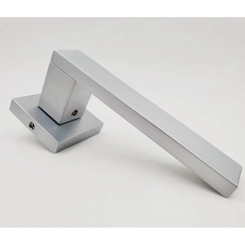 zinc lever door handle square handle for home