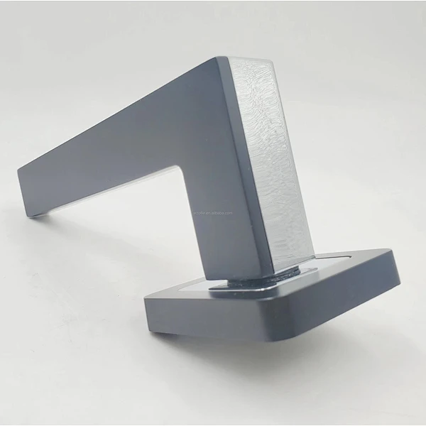 Indoor silent door lock Bedroom zinc alloy split lock Wooden door lock handle