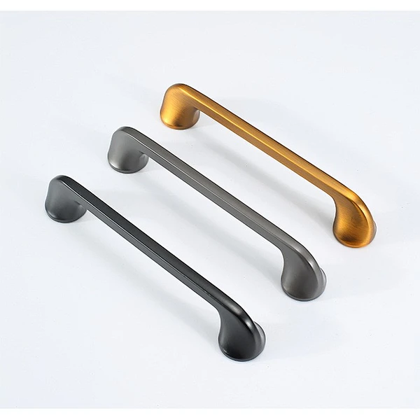 Ollie Light Luxury Quality Kitchen Cabinet Zinc Alloy Furniture Handle Pull For Bedroom or Kitchen