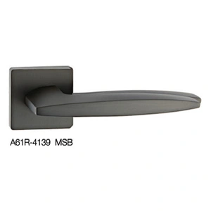 Stainless steel door handle lock set modern luxury door european style handle