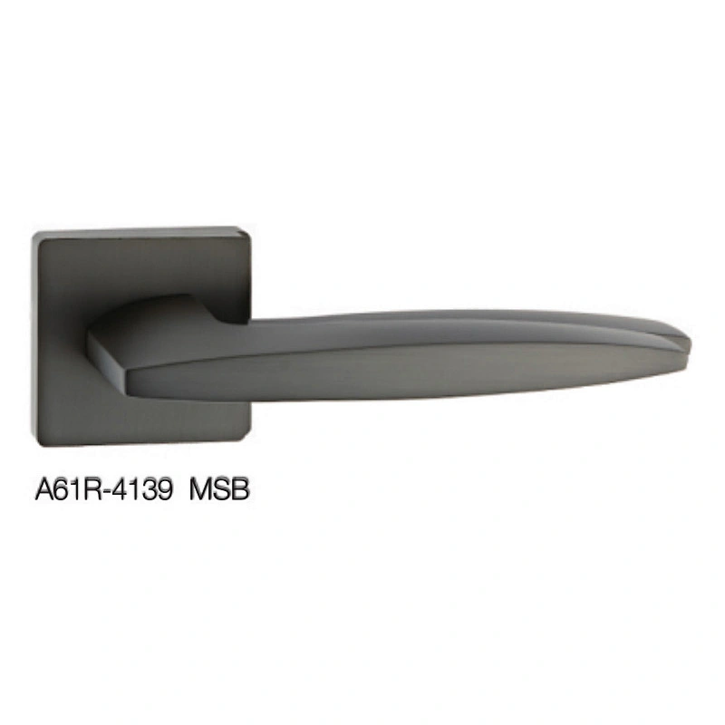 Stainless steel door handle lock set modern luxury door european style handle