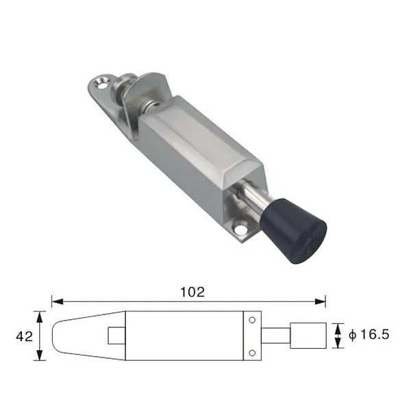 Zinc alloy Anti-Theft Buckle Door Lock bolt Safety Chain Door Stainless Steel Door Chain Anti-Lock