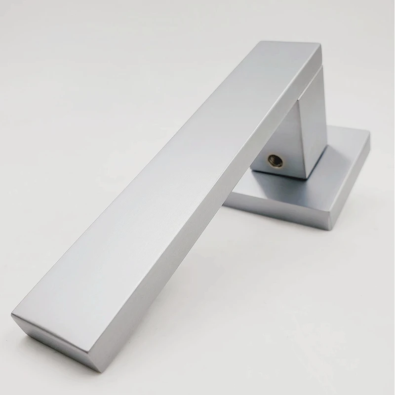 zinc lever door handle square handle for home