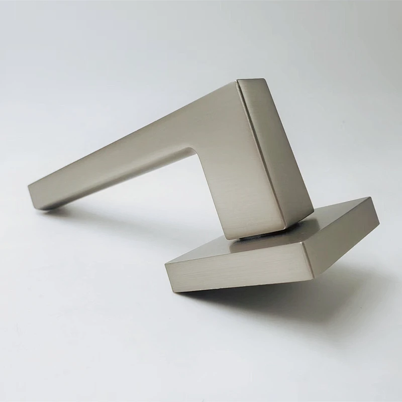 Aluminum inner door handle interior Hot Selling door handle Set Door handle lever Lock