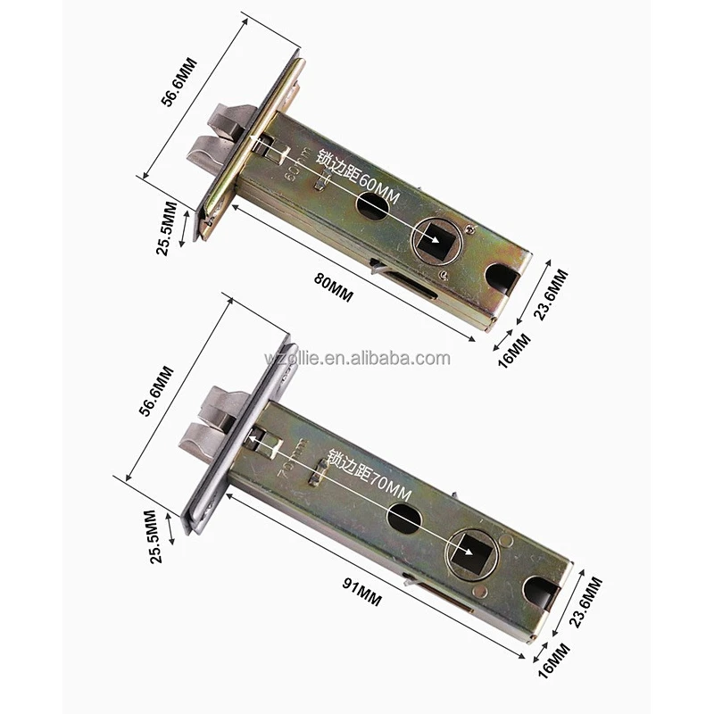 door lock set aluminum door handle steel door hinges latch in UK Market