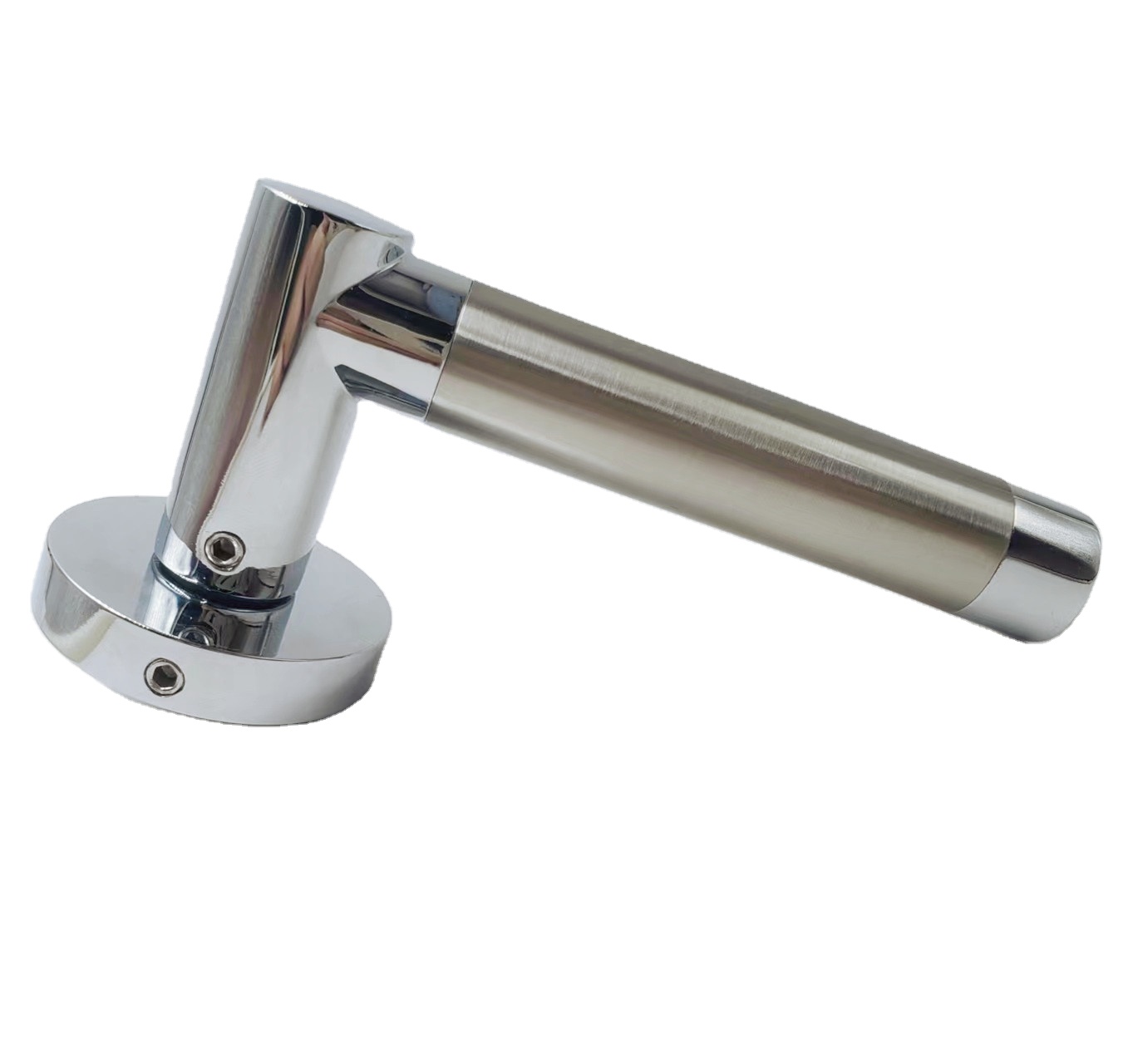 door hardware modern luxury handle on rosette interior lever wooden door handles