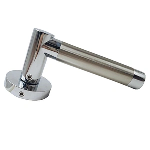 door hardware modern luxury handle on rosette interior lever wooden door handles