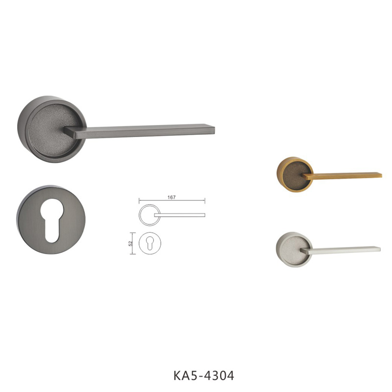 Factory direct source security interior mortise lock door handle