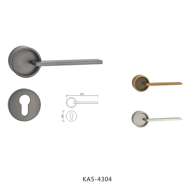 Factory direct source security interior mortise lock door handle