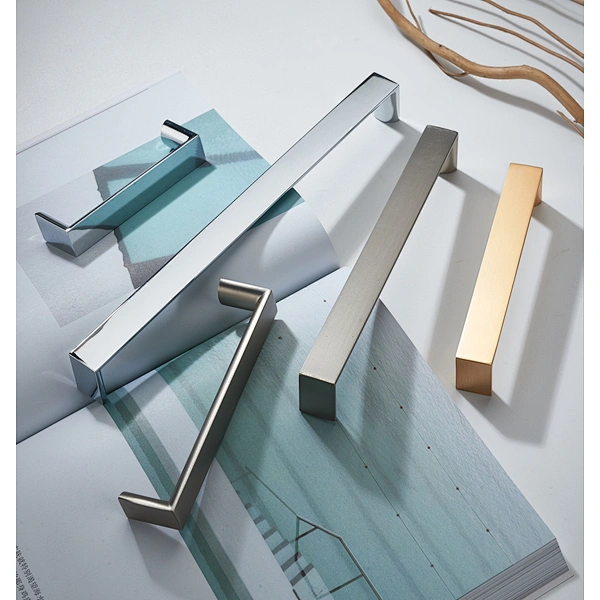 Ollie Furniture Zinc Cabinet Handles Profile Modern Handles Zinc Kitchen Cabinet Door Grey And Gold Furniture Handle