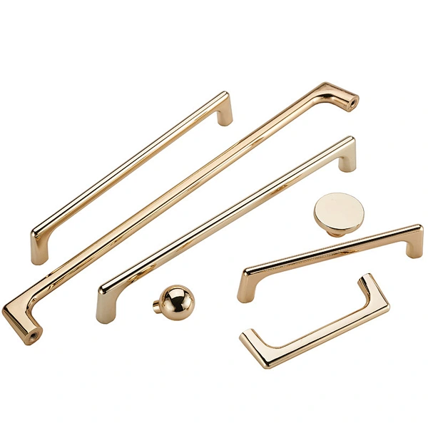 High End Quality Zinc or Aluminum For Kitchen Furniture Cabinet Handles Nickle Metal Furniture Cabinet Wardrobe Drawer Handle