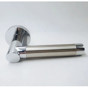 Popular high quality pull interior door handle satin nickel polished chrome door handle lever