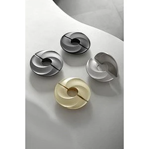 High quality zinc alloy Modern unique design gold black handle Nordic cabinet drawer wardrobe handle