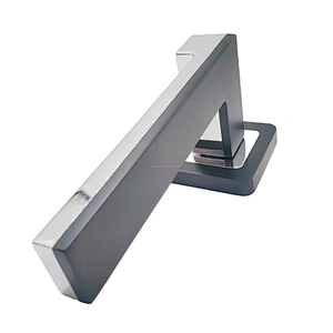 Indoor silent door lock Bedroom zinc alloy split lock Wooden door lock handle