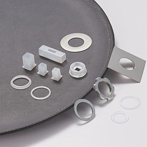 zinc alloy door handle accessory rosette for door locks showing stand