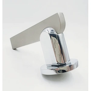 Manija redonda de alta calidad en el dormitorio de roseta palanca de metal interna tirar de madera de la puerta de la puerta de zinc de madera.