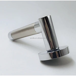 door hardware modern luxury handle on rosette interior lever wooden door handles