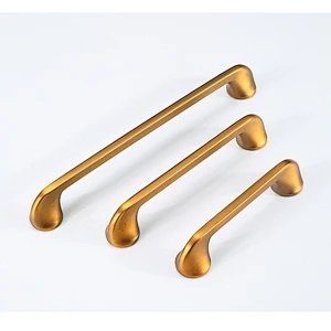Ollie Light Luxury Quality Kitchen Cabinet Zinc Alloy Furniture Handle Pull For Bedroom or Kitchen