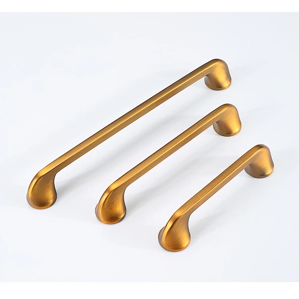 Ollie Light Luxury Quality Kitchen Cabinet Zinc Alloy Furniture Handle Pull For Bedroom or Kitchen