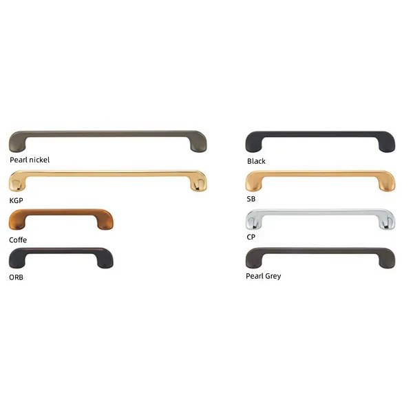 Ollie Light Luxury Quality Kitchen Cabinet Zinc Alloy Furniture Handle Pull For Bedroom or Kitchen