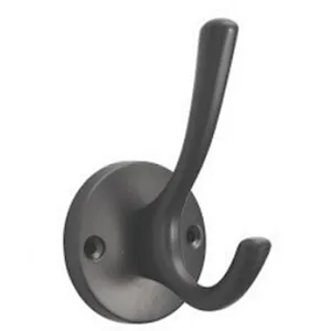 Ollie Custom OEM Zinc Alloy Hooks Coat hooks Hanging Double Coat Hook For Hanger