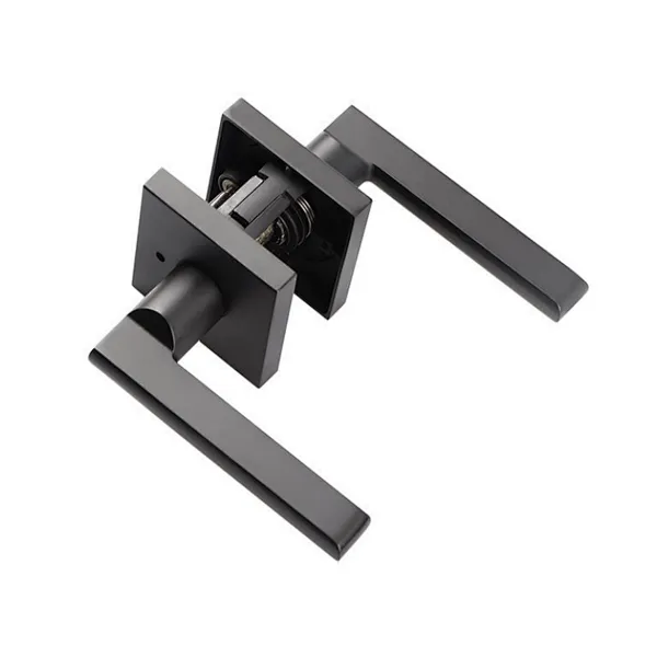 Modern simple handle American style three pole privacy bathroom passage tubular door lock