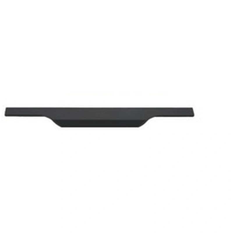 Ollie Furniture Drawer cabinet Handles Profile Furniture Edge Handles Aluminum Kitchen Cabinet Door Black Furniture Handle