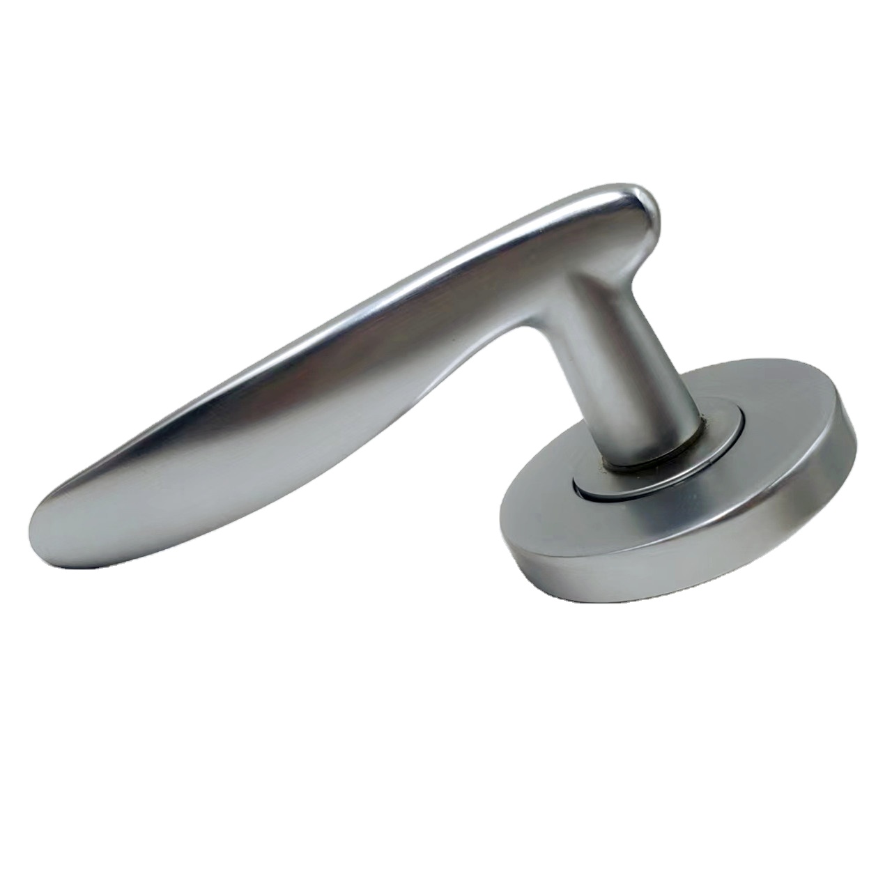 Australia design tri lock Solid aluminum zinc polished nickel mortise lock passage door lever handle